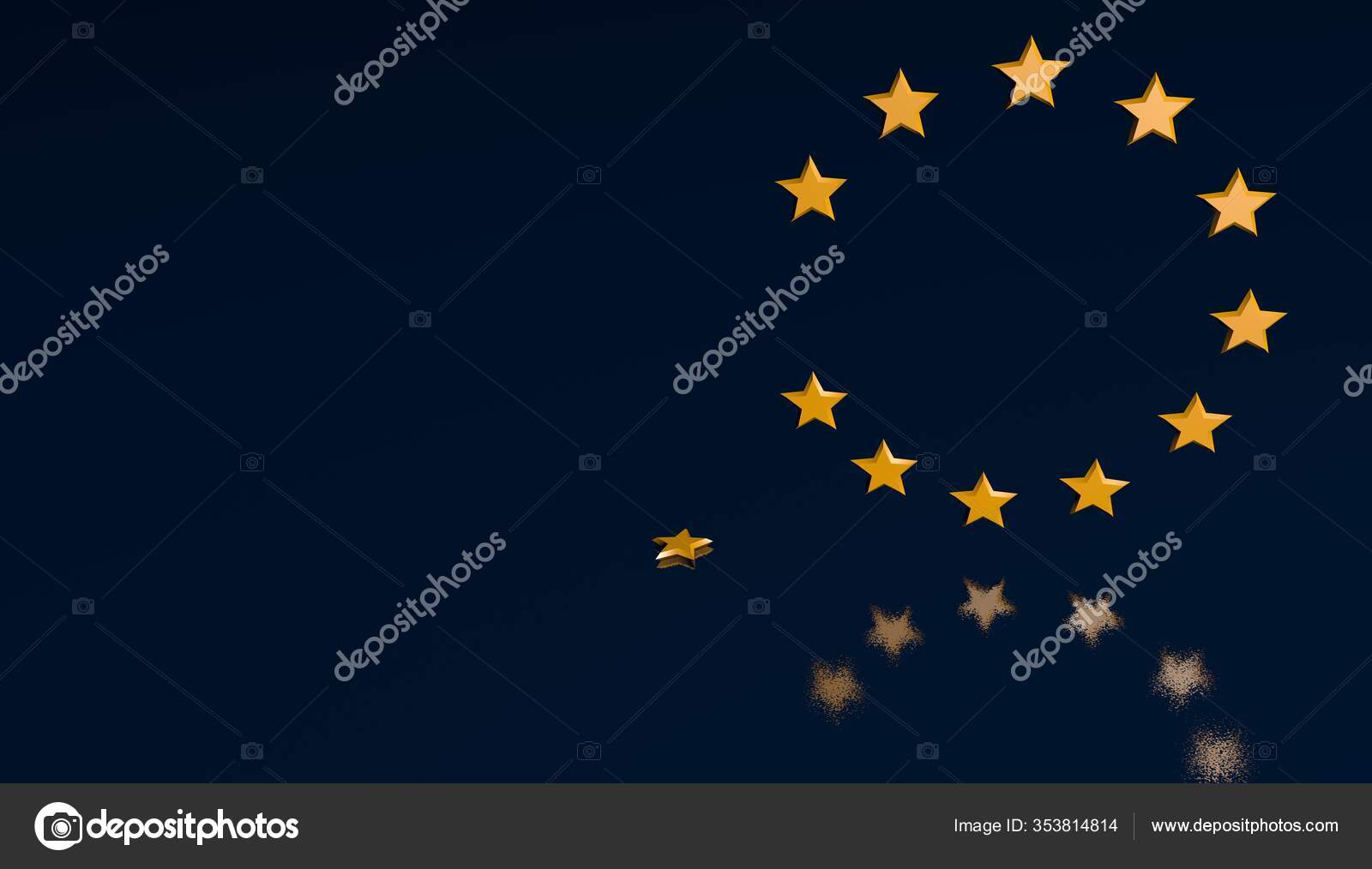 flag with one star