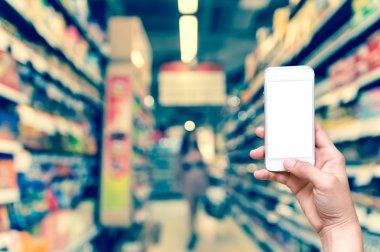 El holding hareket eden smartphone 