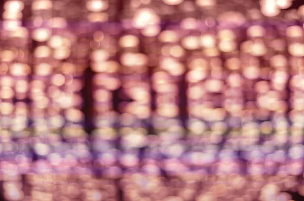 Blurred bokeh lighting background — Stock Photo, Image
