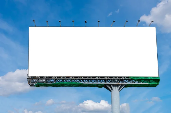 Puste billboard na reklamy — Zdjęcie stockowe
