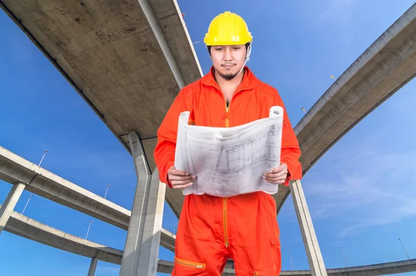 Portrait of Asian engineers — Stock fotografie