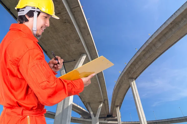 Portrait of Asian engineers — Stock Photo, Image