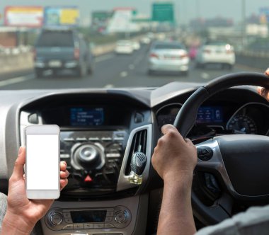 el mobil akıllı telefon tutarak