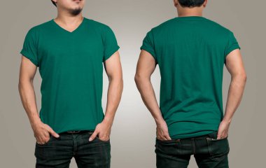 T-shirt mockup, tasarımcı kavramı
