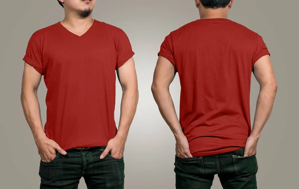 T-shirt mockup, conceito de designer — Fotografia de Stock