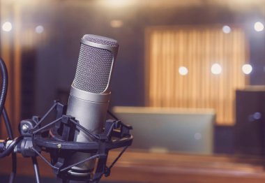 Profesyonel stüdyo mikrofon