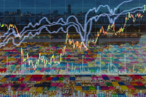 Börseninformationen — Stockfoto