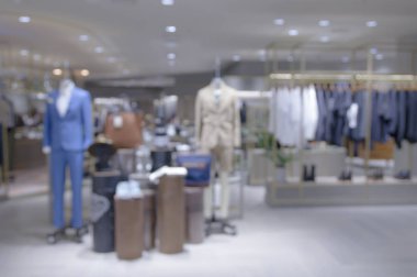 Giyim mağazası soyut bulanık fotoğraf