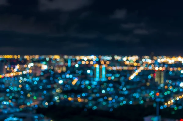 Stadsbilden på twilight time — Stockfoto