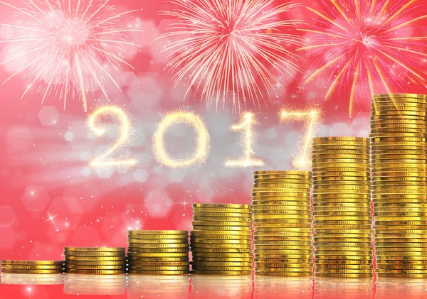 Feliz año nuevo 2017 — Foto de Stock