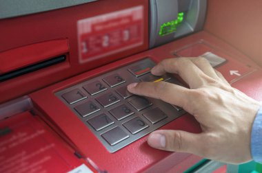 Atm Epp klavye tuşuna basarak el