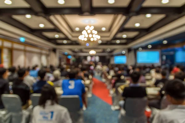 Foto borrosa abstracta de la sala de conferencias — Foto de Stock