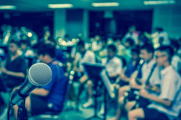 Foto borrosa abstracta de la banda de música clásica —  Fotos de Stock