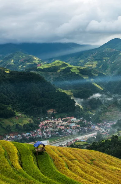Terraced of Mu Cang Chai District — Stock Photo, Image