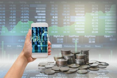 Mobil akıllı telefon tutarak el