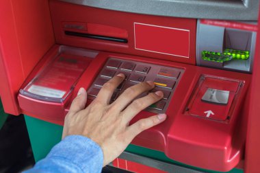 Atm Epp klavye tuşuna basarak el