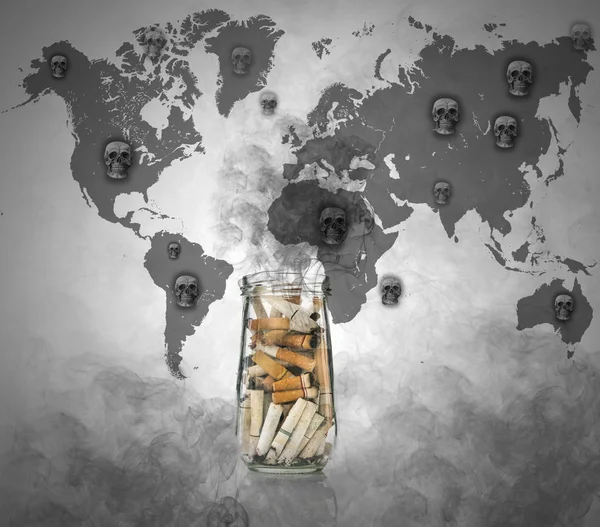 Svět bez tabáku — Stock fotografie