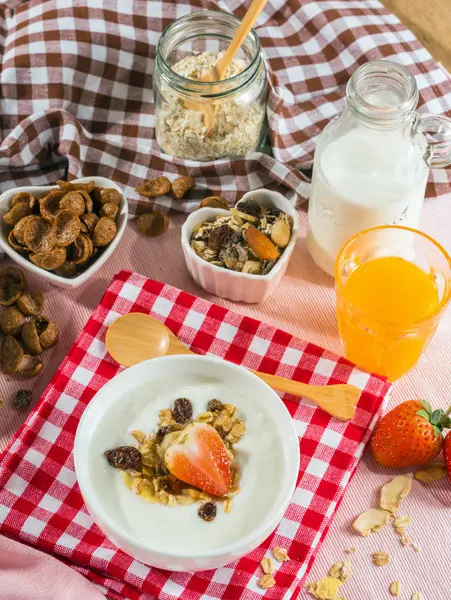 Tasty Breakfast set — Stock Photo, Image