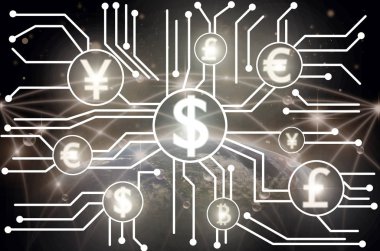  para birimi bağlantı backfround