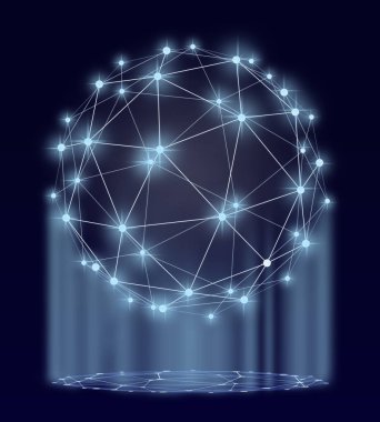 iş teknoloji ve ağ bağlantıları kavramı