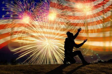 Bağımsızlık günü konsepti