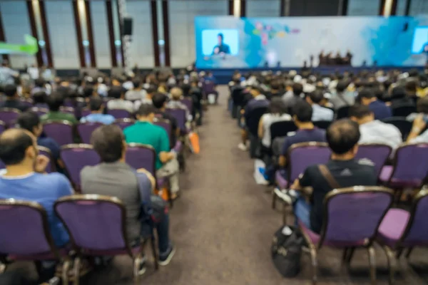 Sala de conferências com Audiência — Fotografia de Stock