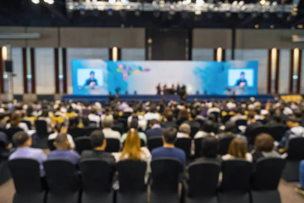 Sala de conferencias con público — Foto de Stock