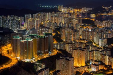 Hong Kong cityscape binalar