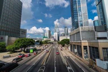  Hong Kong 'da trafik vardı. 