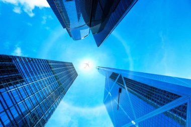 Modern iş bina cam 