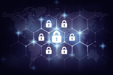 Güvenlik tuş kilidi simgesi