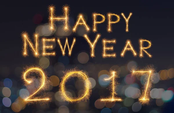 Onnellista uutta vuotta 2017 — kuvapankkivalokuva