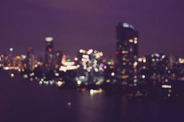 Bangkok cityscape and river — Stock Photo, Image