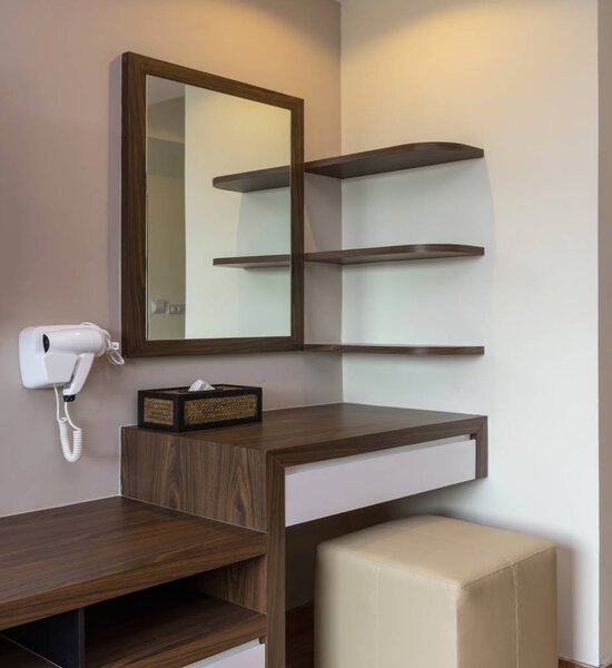 Empty Dressing table