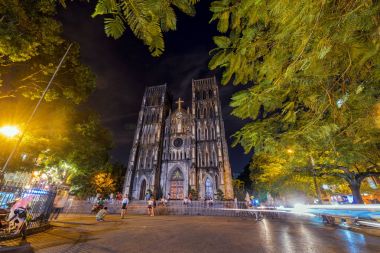 St Joseph's Katedrali, Hanoi, Vietnam