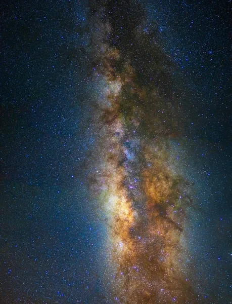 Vía láctea en el fondo del cielo — Foto de Stock