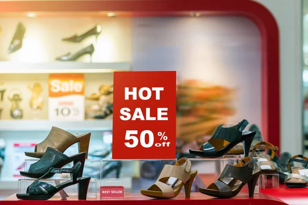sale 50% off mock up advertise display