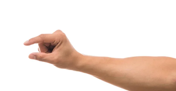 Рука, показывающая мульти-действие — стоковое фото