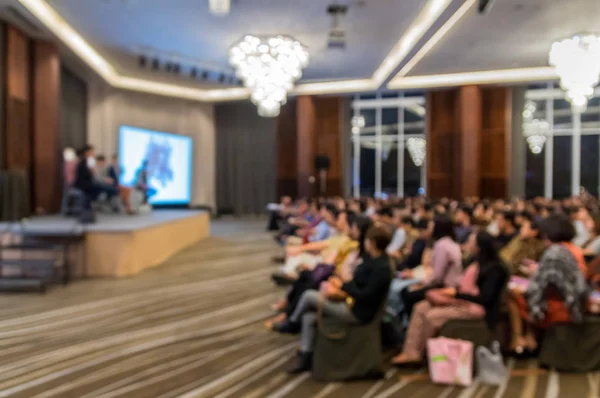 Foto Astratta Sfocata Della Sala Conferenze Della Sala Seminari Con — Foto Stock