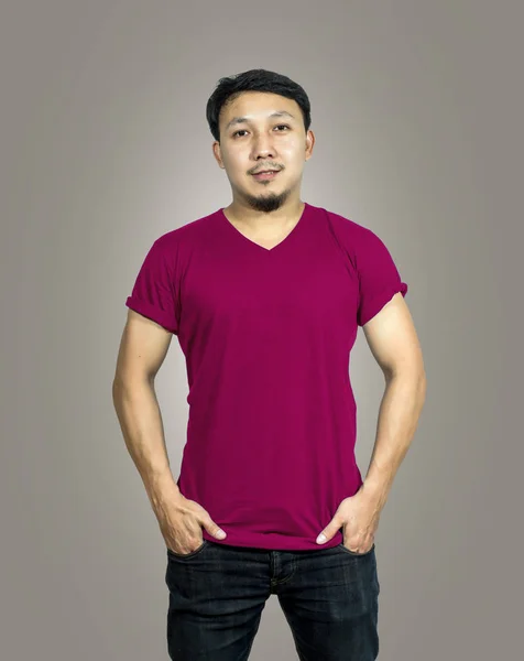 Shirt Mockup Design Concept Frontale — Foto Stock