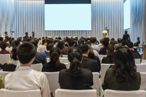 Vue Arrière Auditoire Dans Salle Conférence Réunion Séminaire Qui Ont — Photo