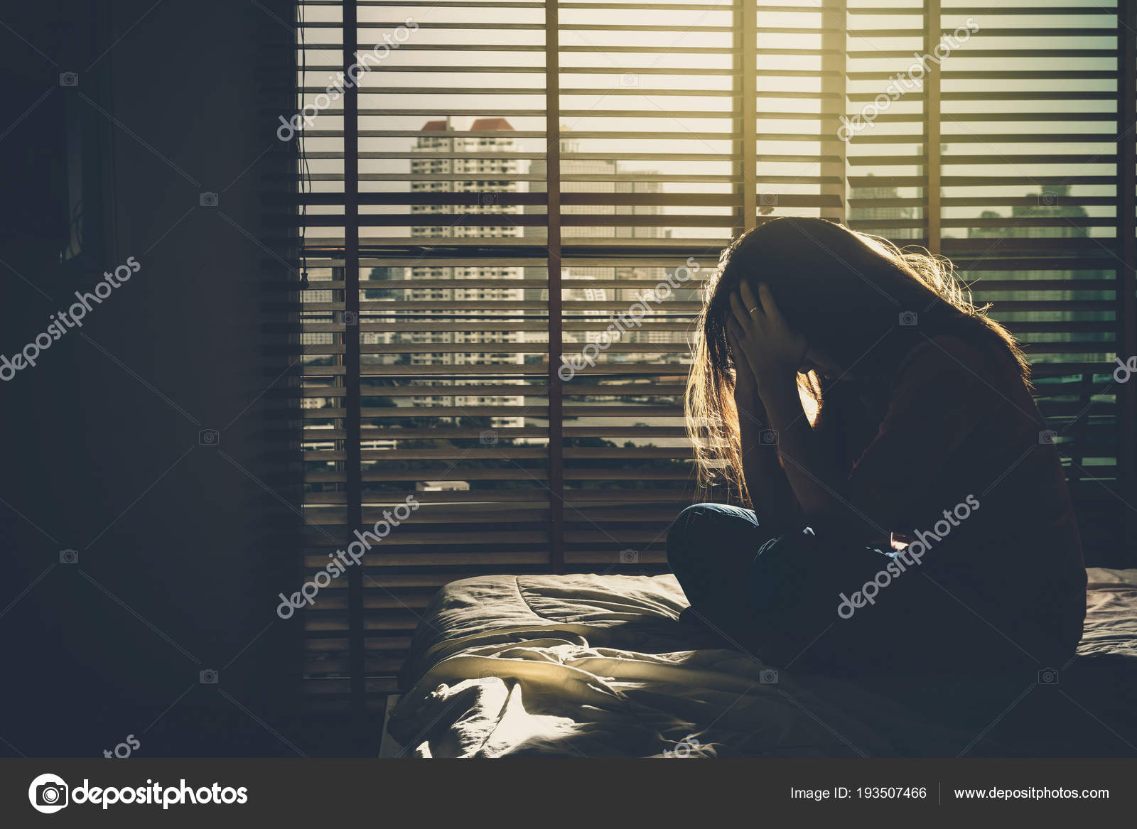 low sitting bed build in end table depressed woman sitting and tensing on bed in dark bedroom with low light environment dramatic concept photo by tzido woman sitting tensing bed dark bedroom low light low sitting bed build in end table depressed woman sitting and tensing on bed in dark bedroom with low light environment dramatic concept photo by tzido woman sitting tensing bed dark bedroom low light