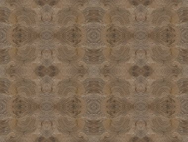 kesintisiz çakışan Eşmerkezli daire duvar deseni arka plan, eski tuğla doku desen dekorasyon, endüstriyel Inşaat iş kavramı