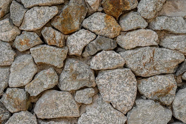 Latar Belakang Dinding Batu Pola Tekstur Bata Lama Untuk Dekorasi — Stok Foto