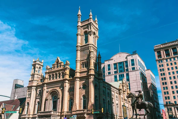 Philadelphia Edifício Torno Câmara Municipal Filadélfia Estados Unidos América Eua — Fotografia de Stock