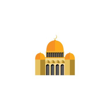 Cami logosu vektör şablonu tasarımı