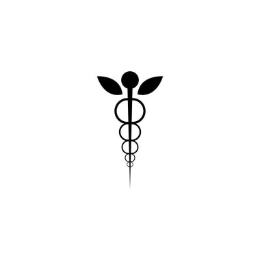 Eczane logosu vektör ikonu tasarımı