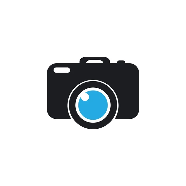 Kamera Simge Vektör Logo Tasarımı — Stok Vektör