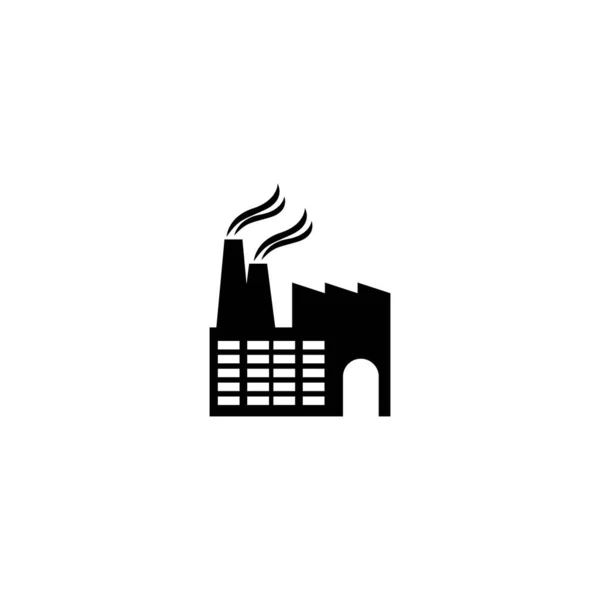 Industrie Logo Template Vector Pictogram Illustratie — Stockvector