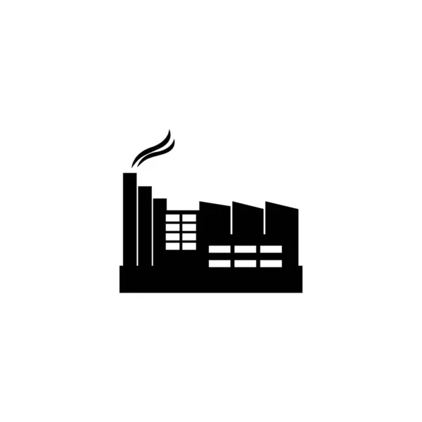 Endüstriyel Logo Şablon Vektör Resimleme — Stok Vektör